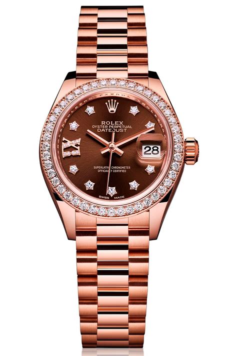 rose gold rolex watch ladies|ladies gold diamond Rolex watches.